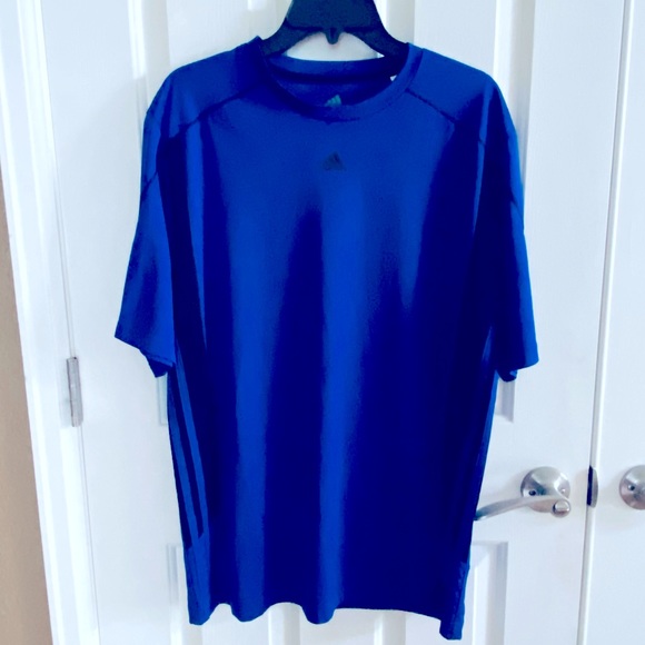 Adidas Athletic Shirt Lightweight Workout Men's Size L - Picture 1 of 6